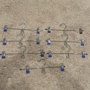 COPY - Set of 7 clip / pants hangers
